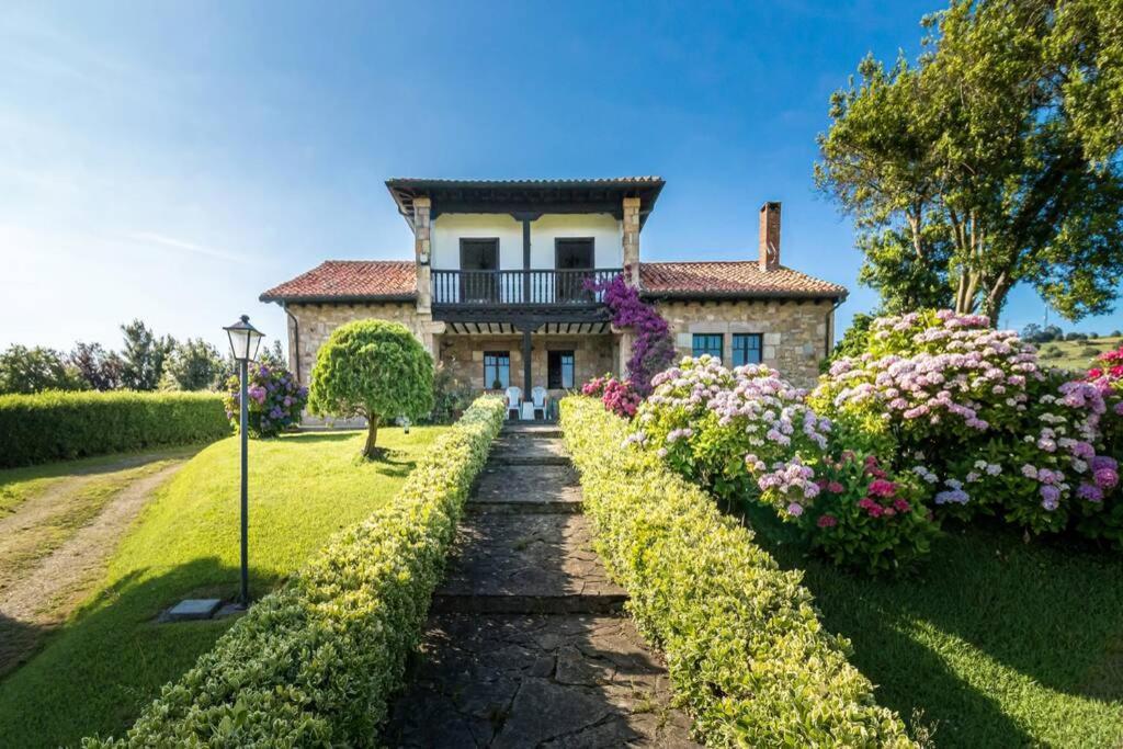 Cantabria Collection - Espectacular Casona Cerca De La Colegiata 桑提亚纳德玛 外观 照片